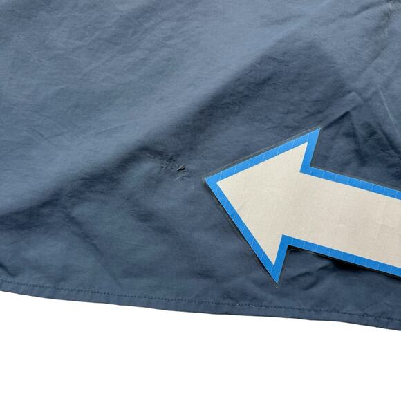 DAKOTA GRIZZLY Fishing Shirt in Slate Blue Roll Tab Sleeve XXL Mens *READ* - Picture 10 of 10